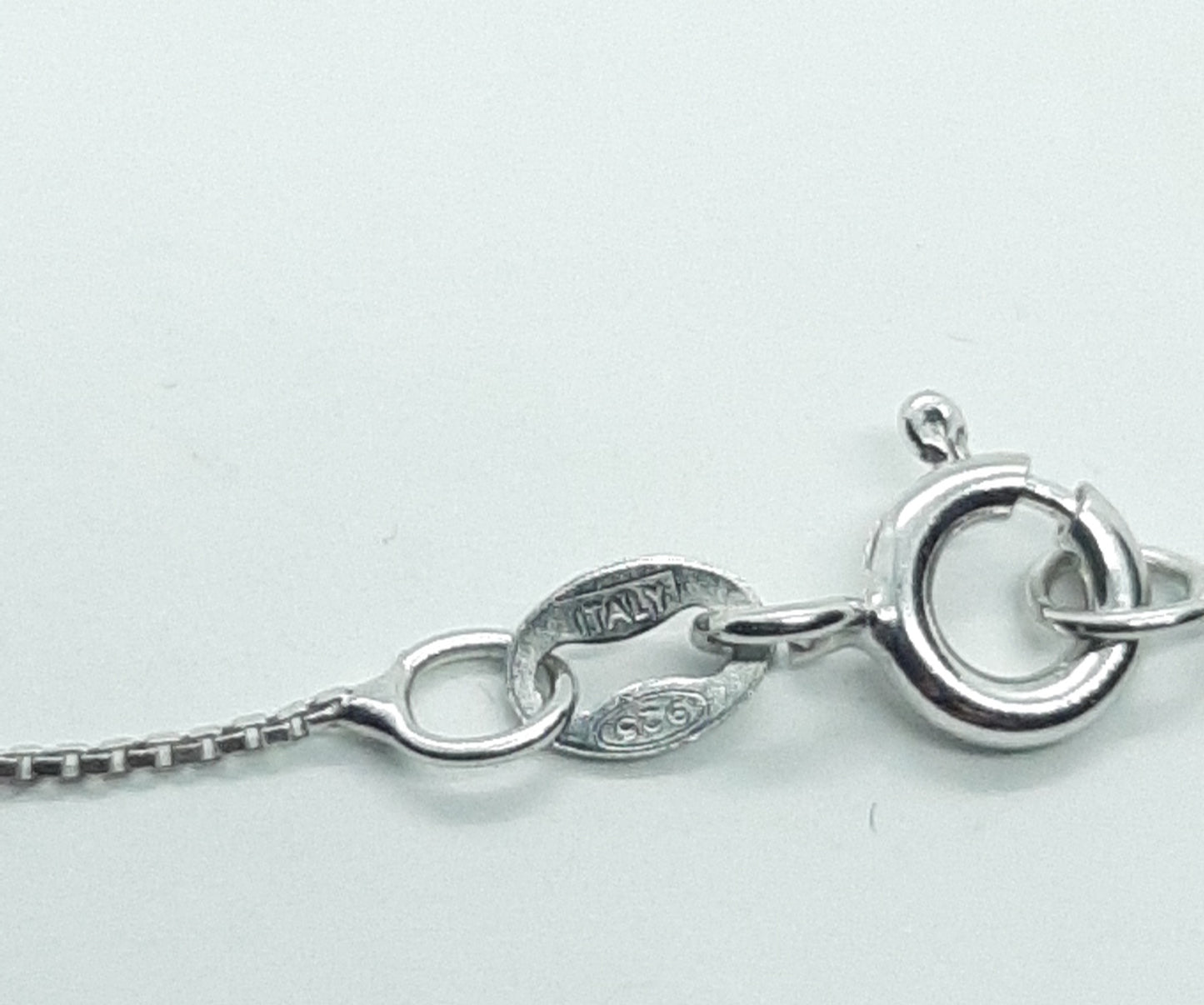 Collana croce zirconi bianchi