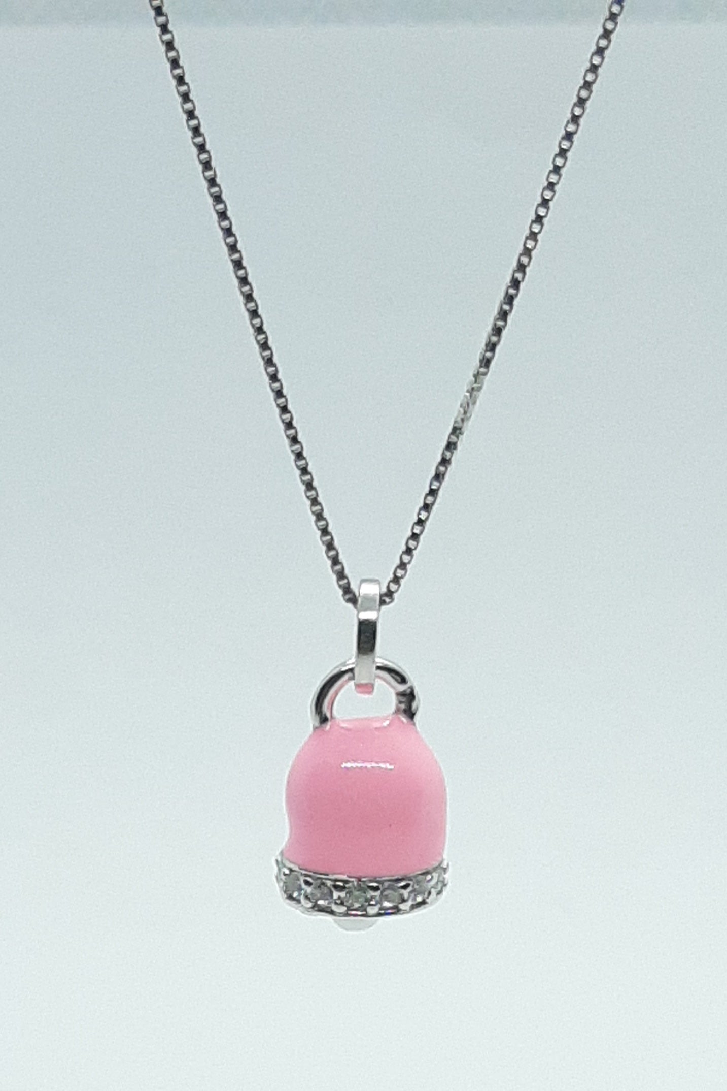CAMPANELLA IN ARGENTO SMALTATA COLORI