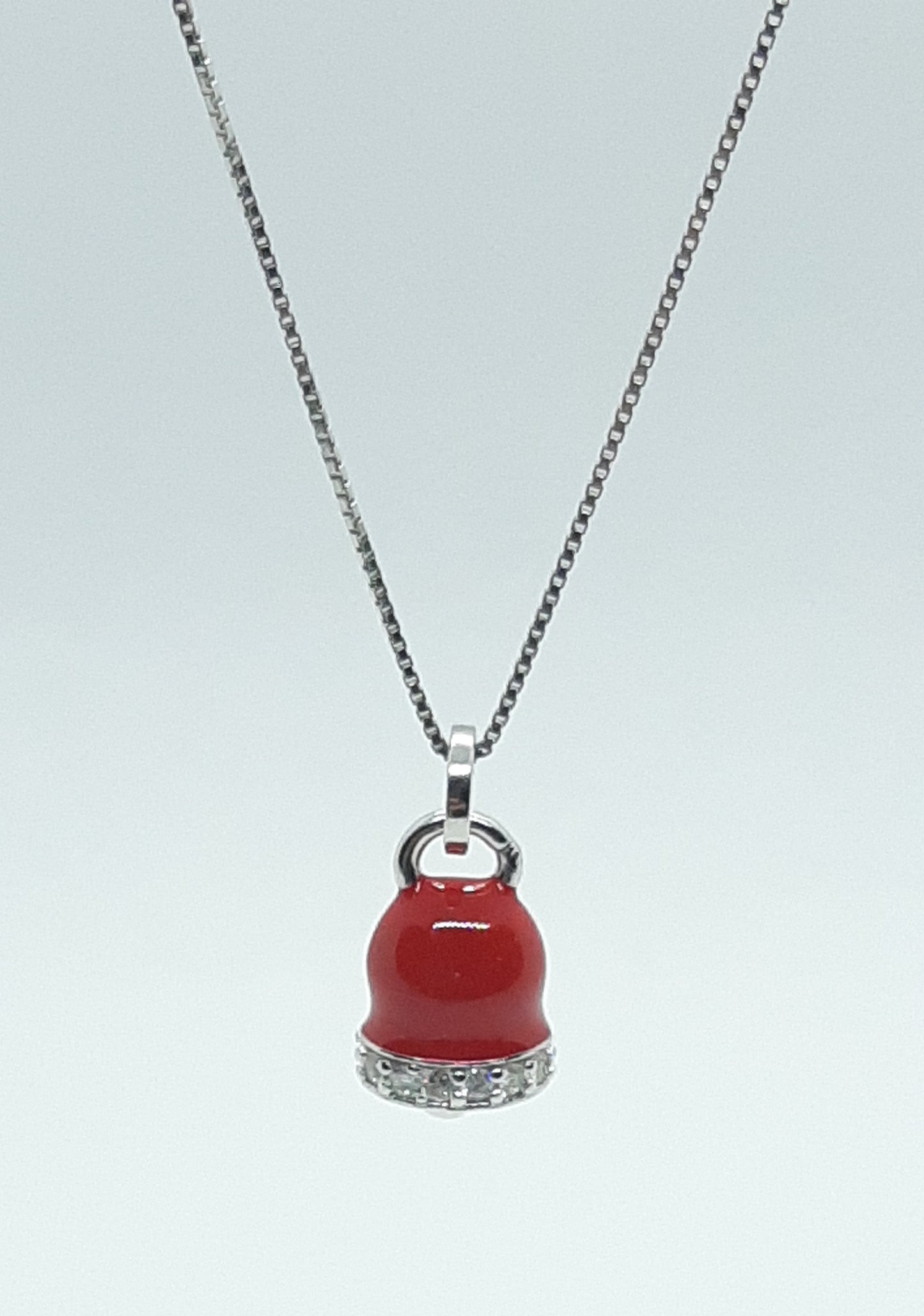 CAMPANELLA IN ARGENTO SMALTATA COLORI