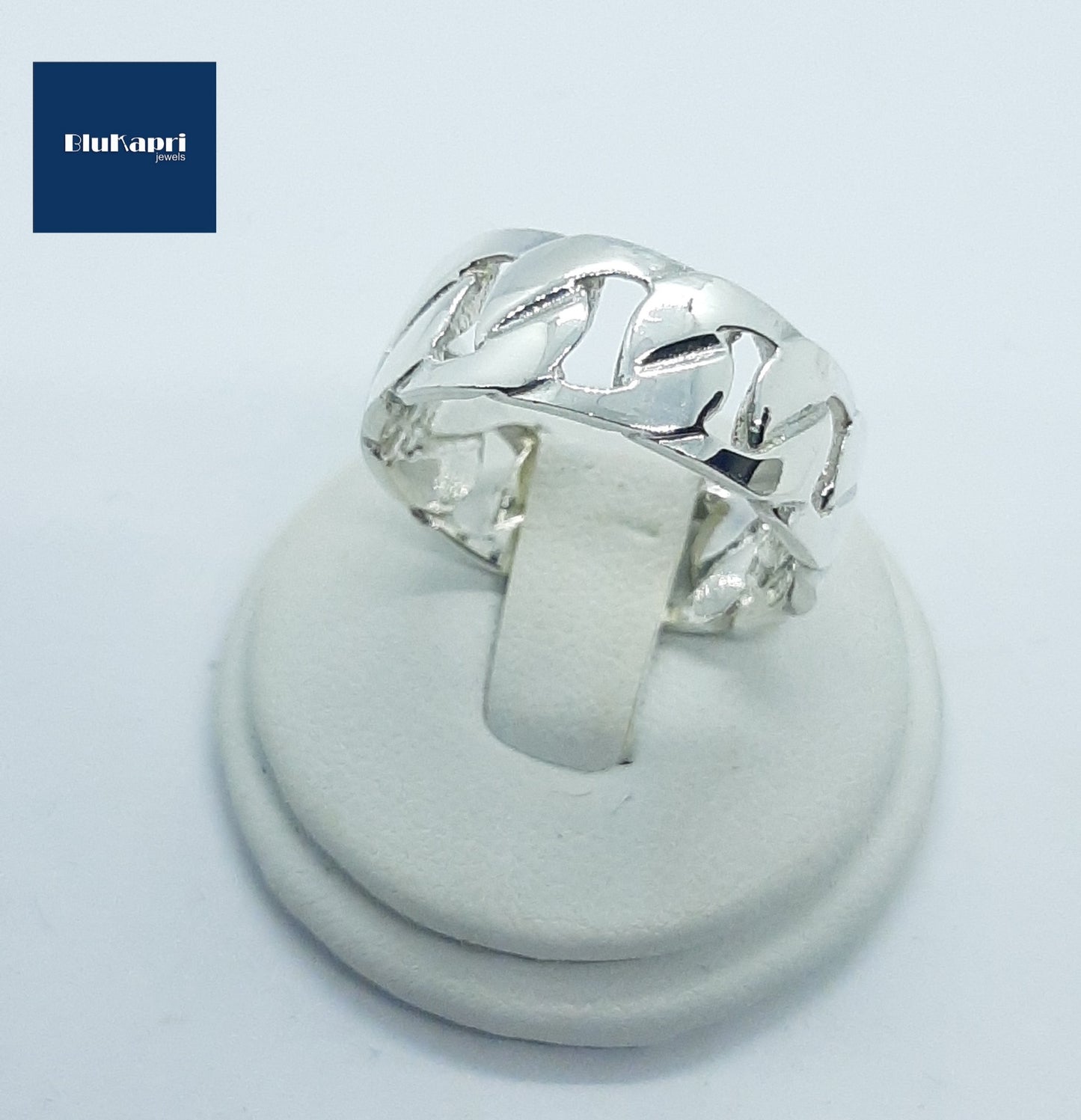 Anello fascia grumetta uomo donna Argento925