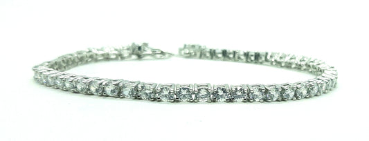 Bracciale tennis Argento 925  3 mm  18 cm